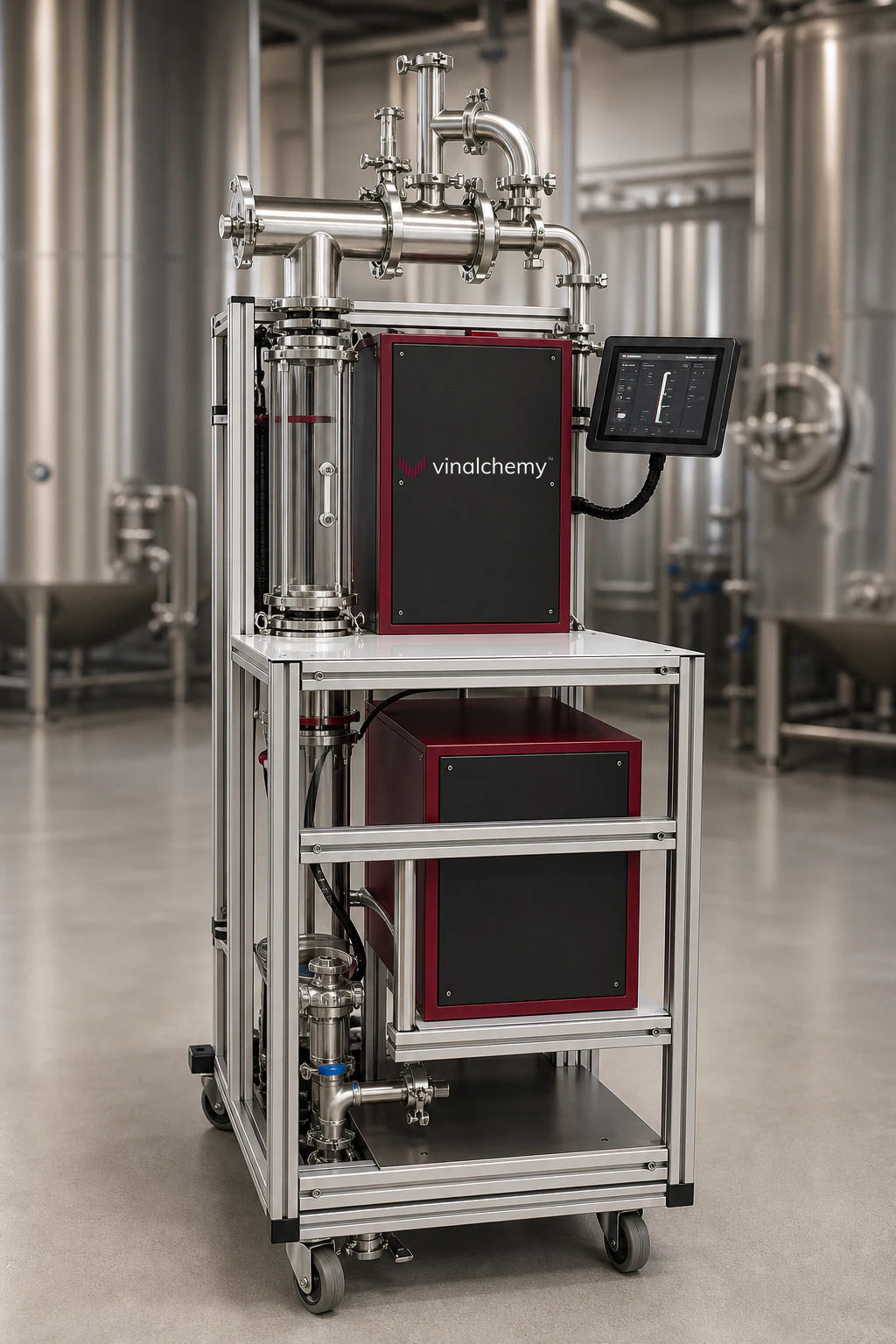Vinalchemy V6000 wine production system
